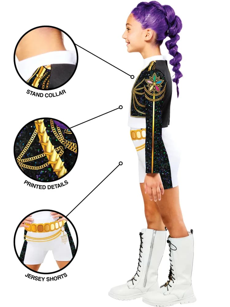 K-Pop Demon Hunters Rumi Gold Classic Costume – Child