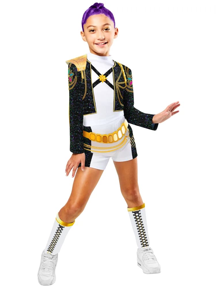 K-Pop Demon Hunters Rumi Gold Deluxe Costume – Child