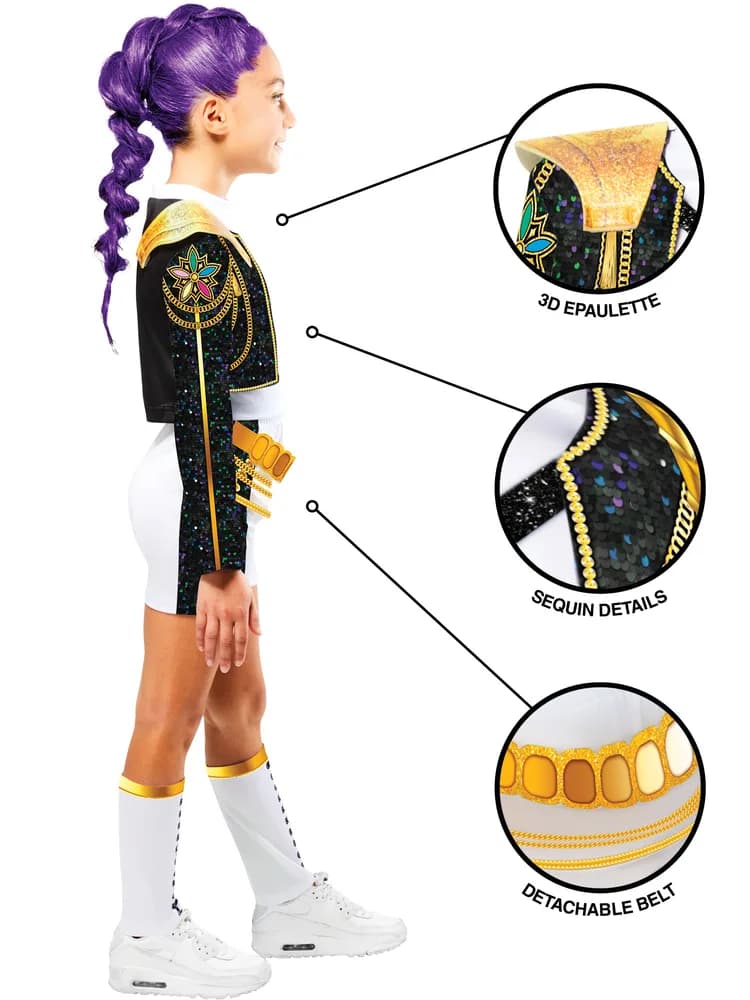 K-Pop Demon Hunters Rumi Gold Deluxe Costume – Child