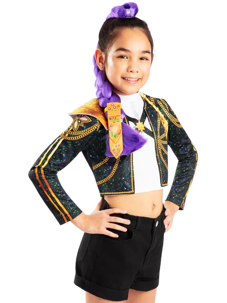 K-Pop Demon Hunters Rumi Clip-On Hair Braid 65cm – Child