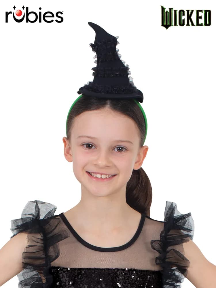 Wicked Elphaba Hat on Headband – One Size