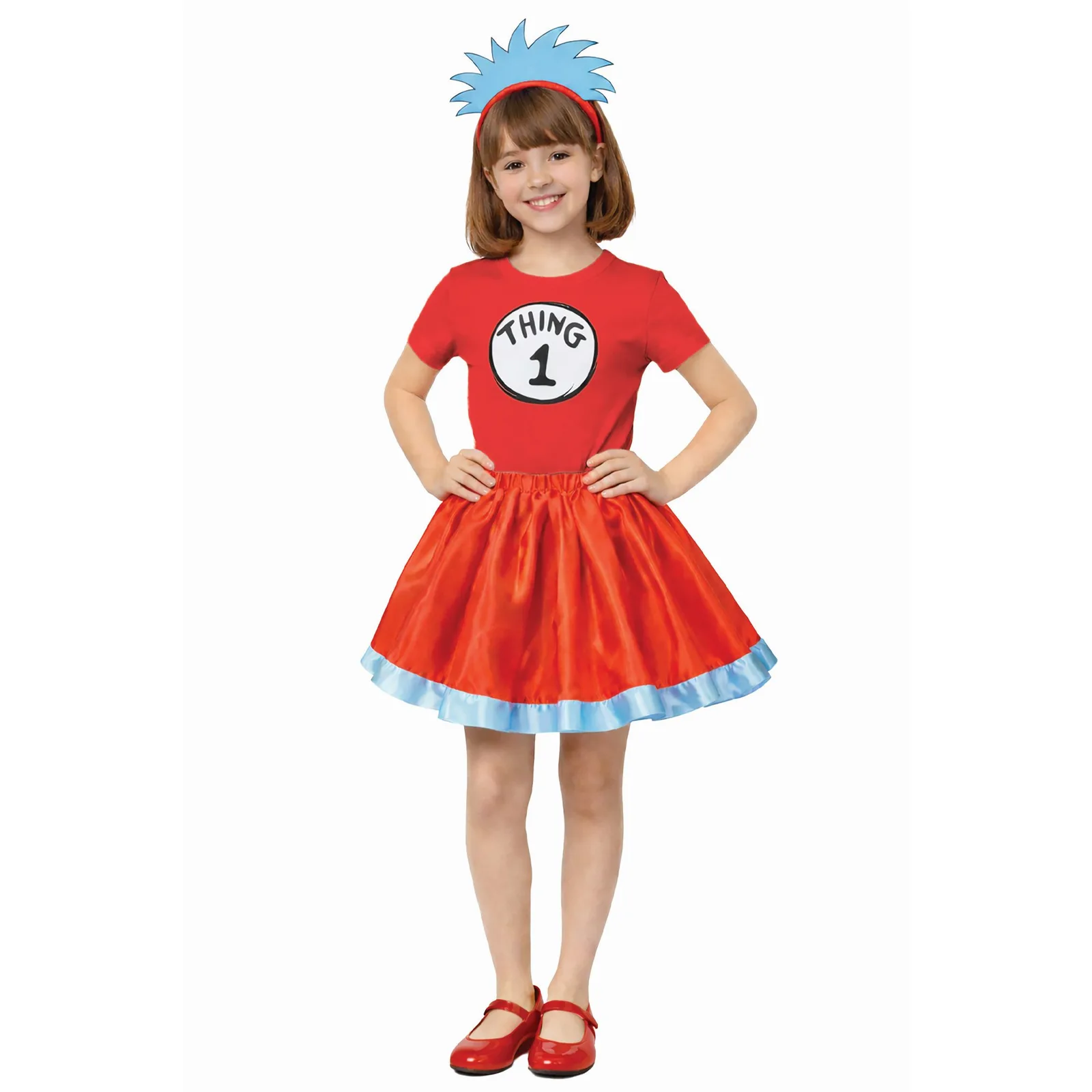 Dr. Seuss Thing 1 & 2 Girls Costume Set