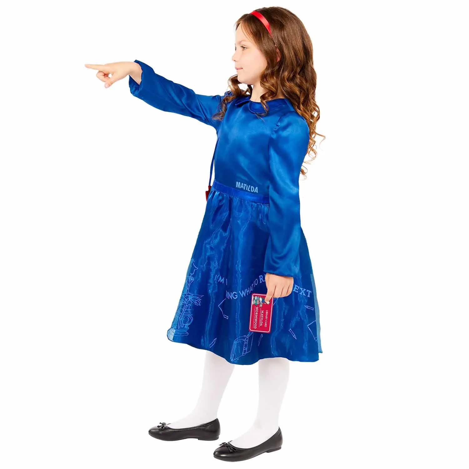 Roald Dahl Matilda Classic Girls Costume — alternate view 2