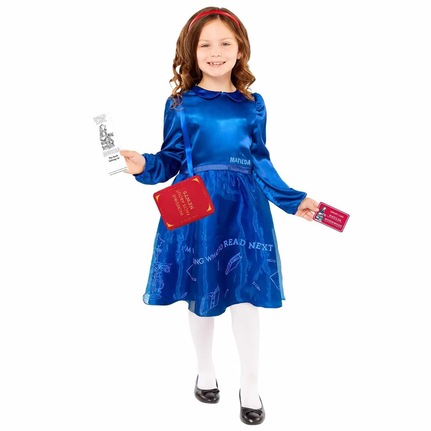 Roald Dahl Matilda Classic Girls Costume