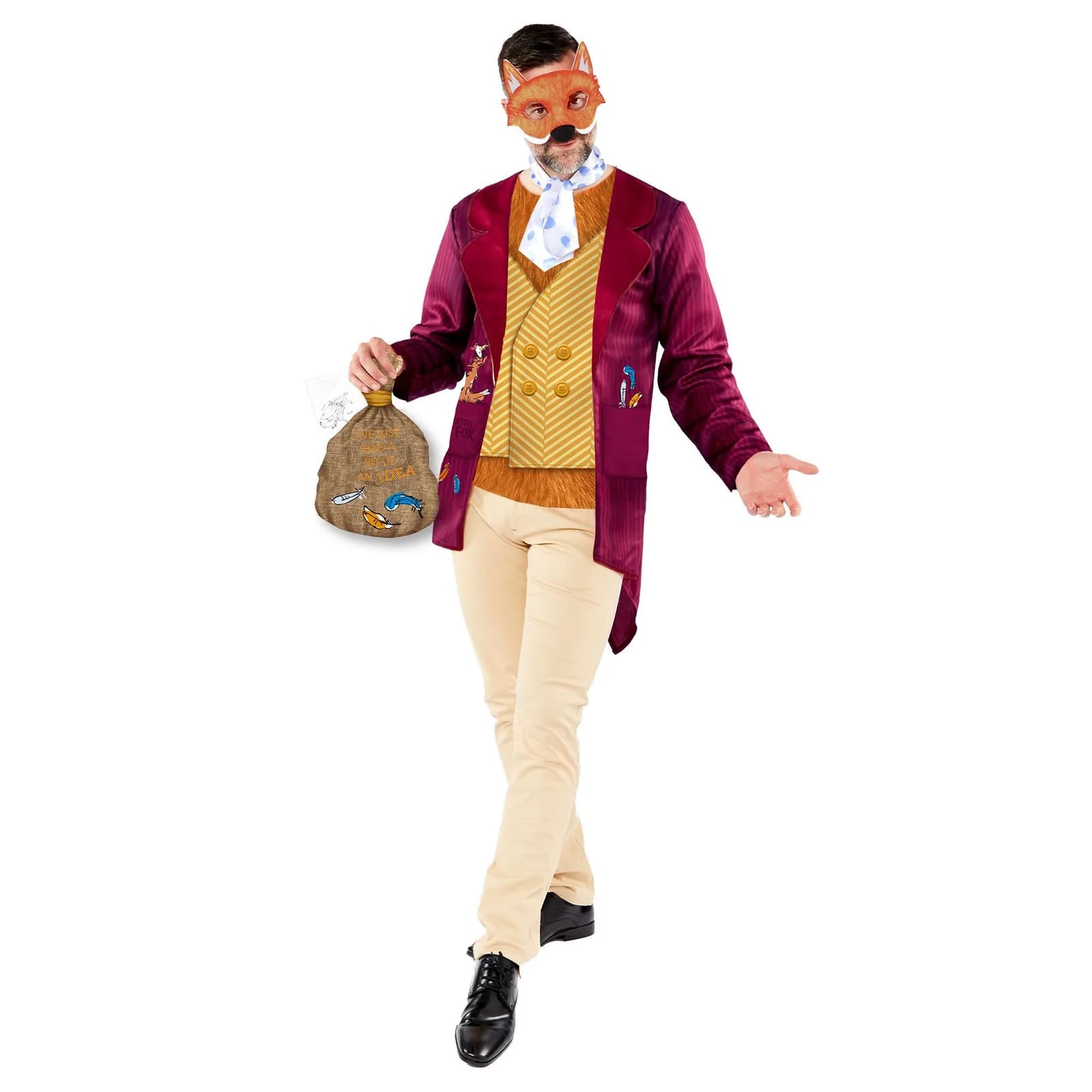 Roald Dahl Fantastic Mr Fox Men's Costume