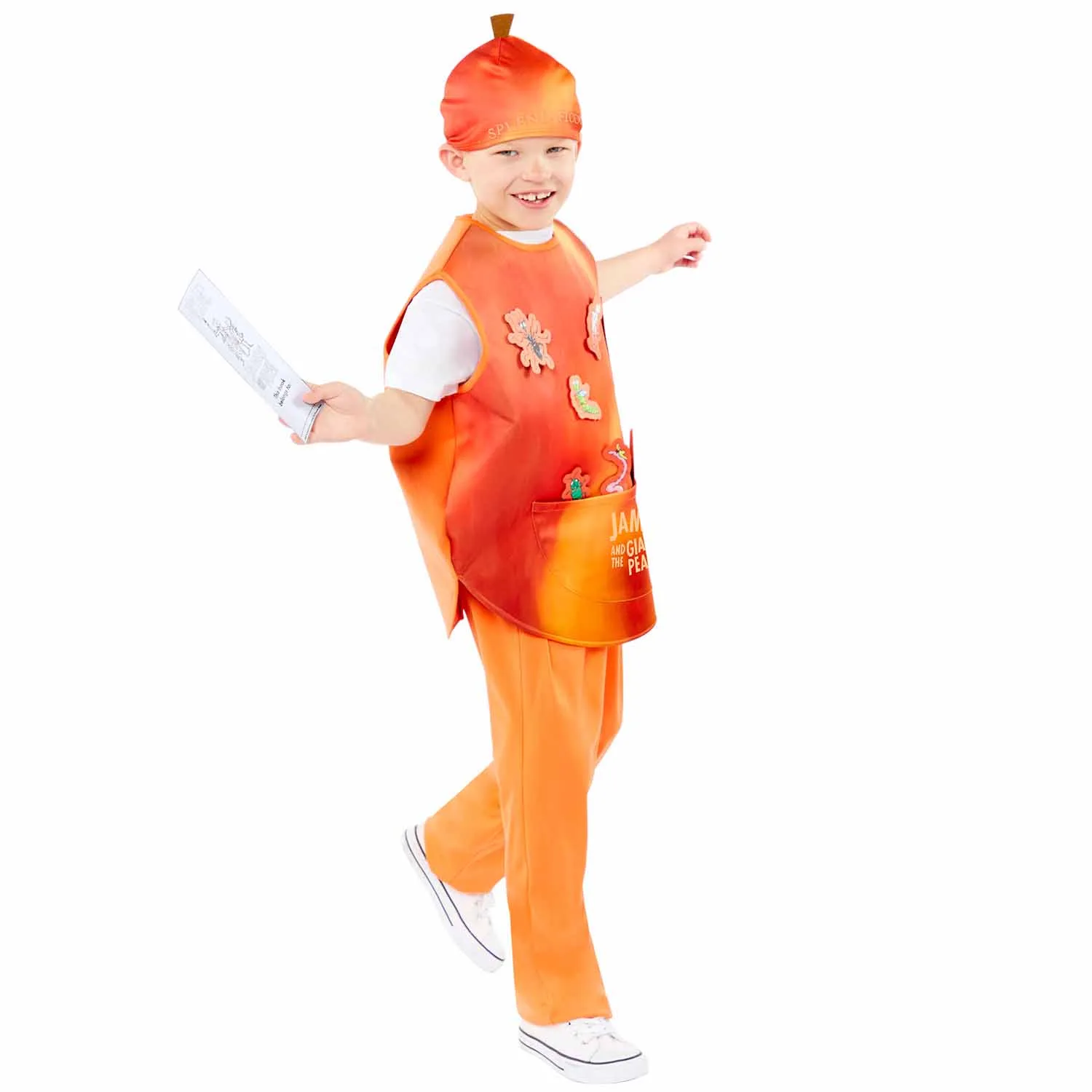 Roald Dahl James and the Giant Peach Kids Costume — alternate view 2