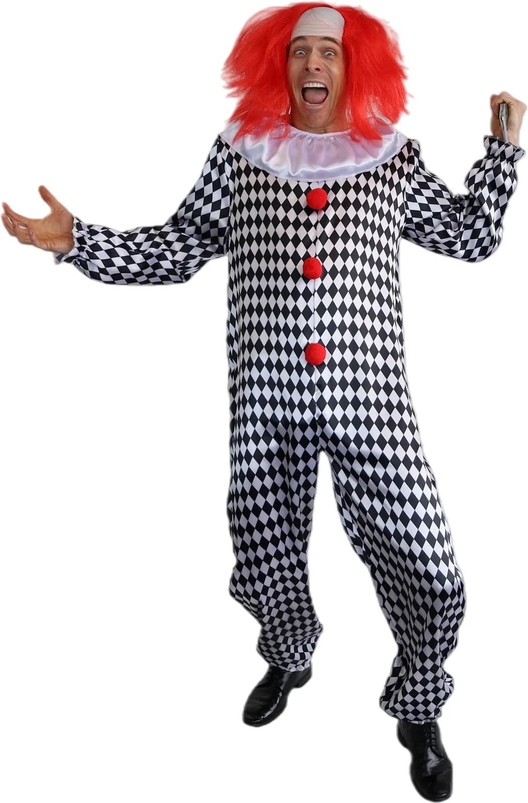 Adults Crazy Clown Costume