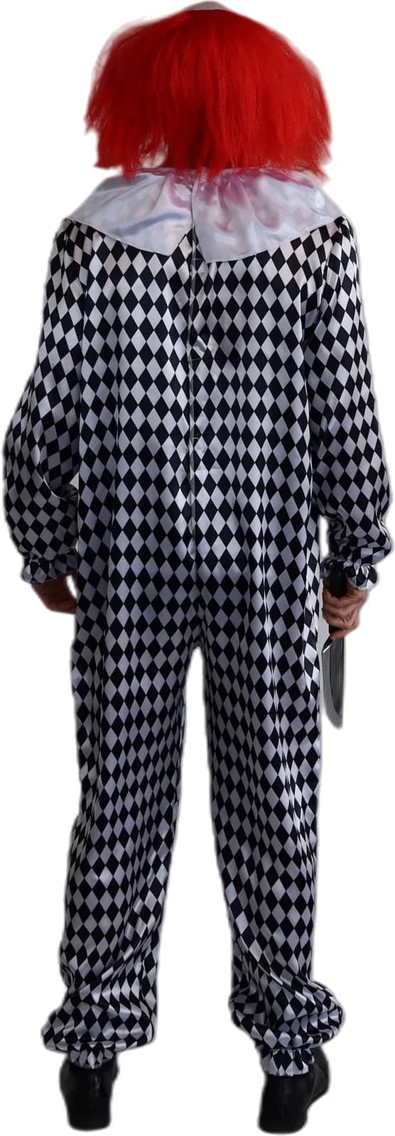 Adults Crazy Clown Costume, view 2