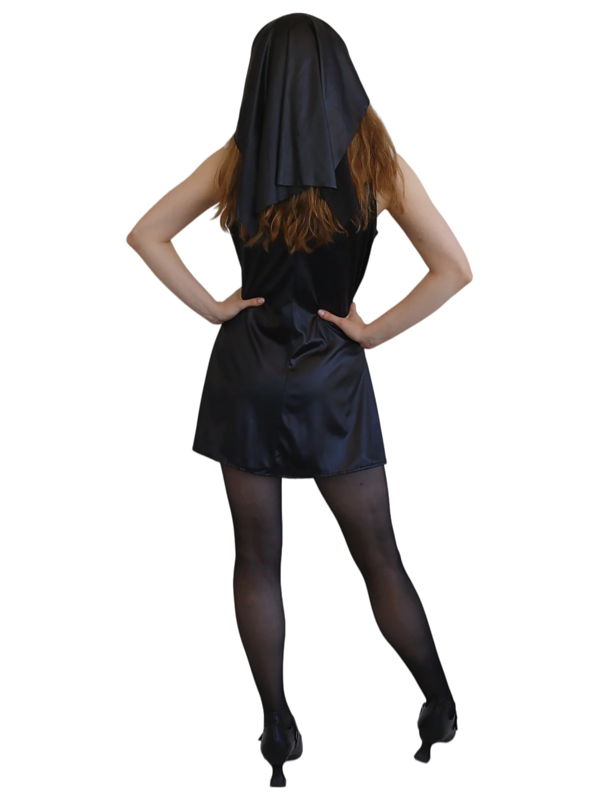 Adults Sexy Nun Costume, view 3