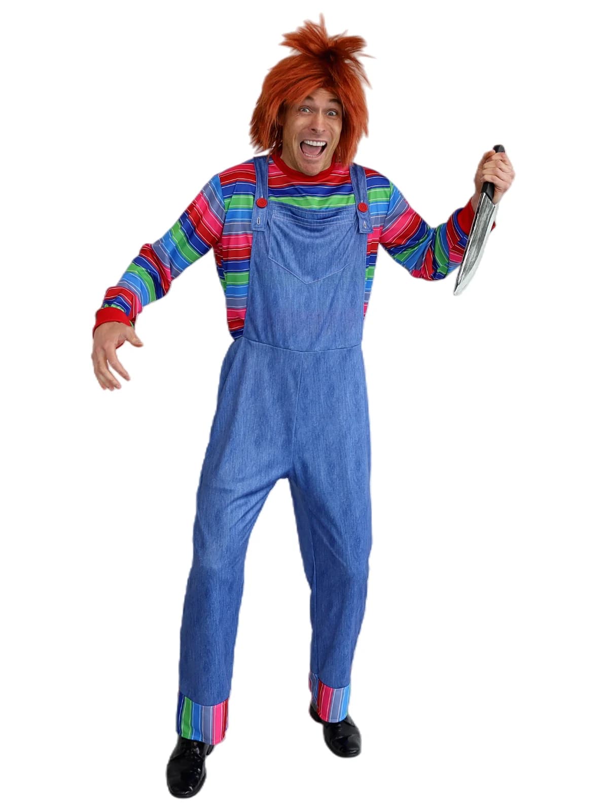 Adults Crazy Doll Jumpsuit Costume