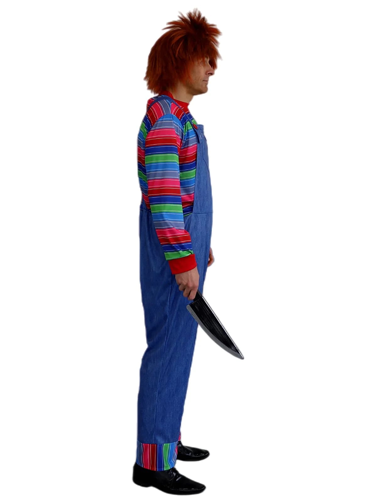 Adults Crazy Doll Jumpsuit Costume, view 2