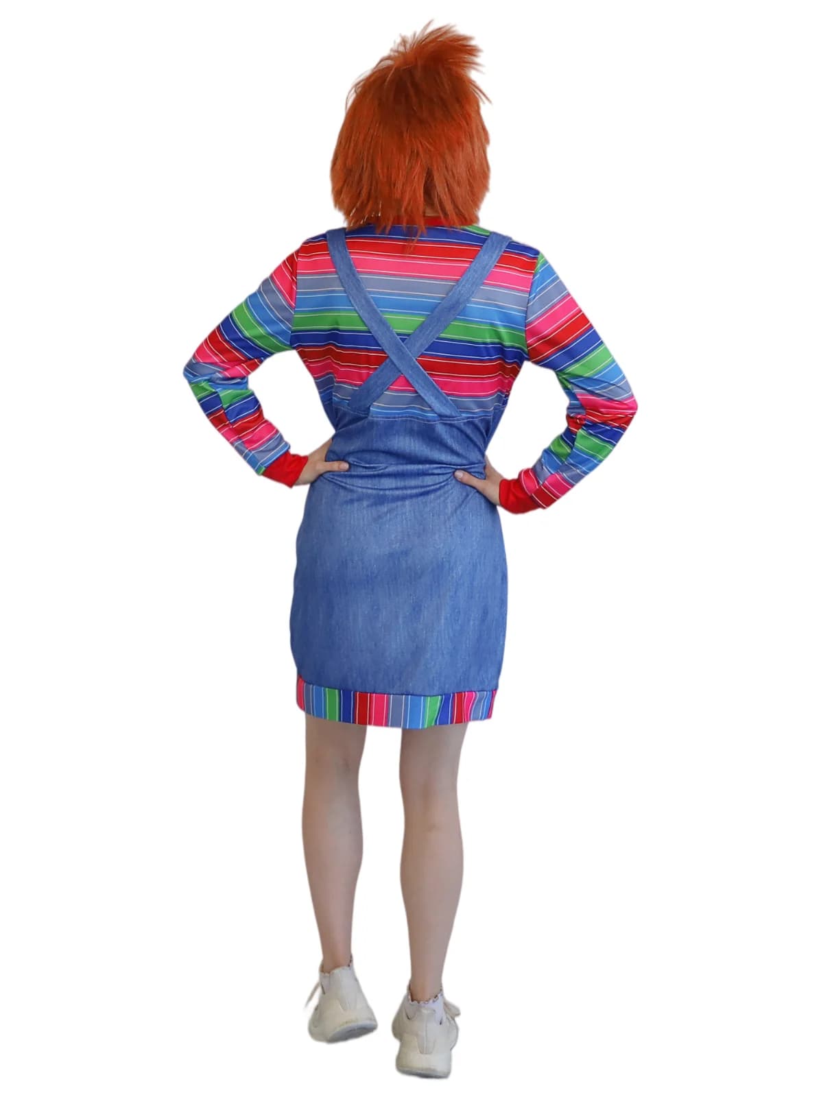 Adults Crazy Doll Dress Costume, view 3
