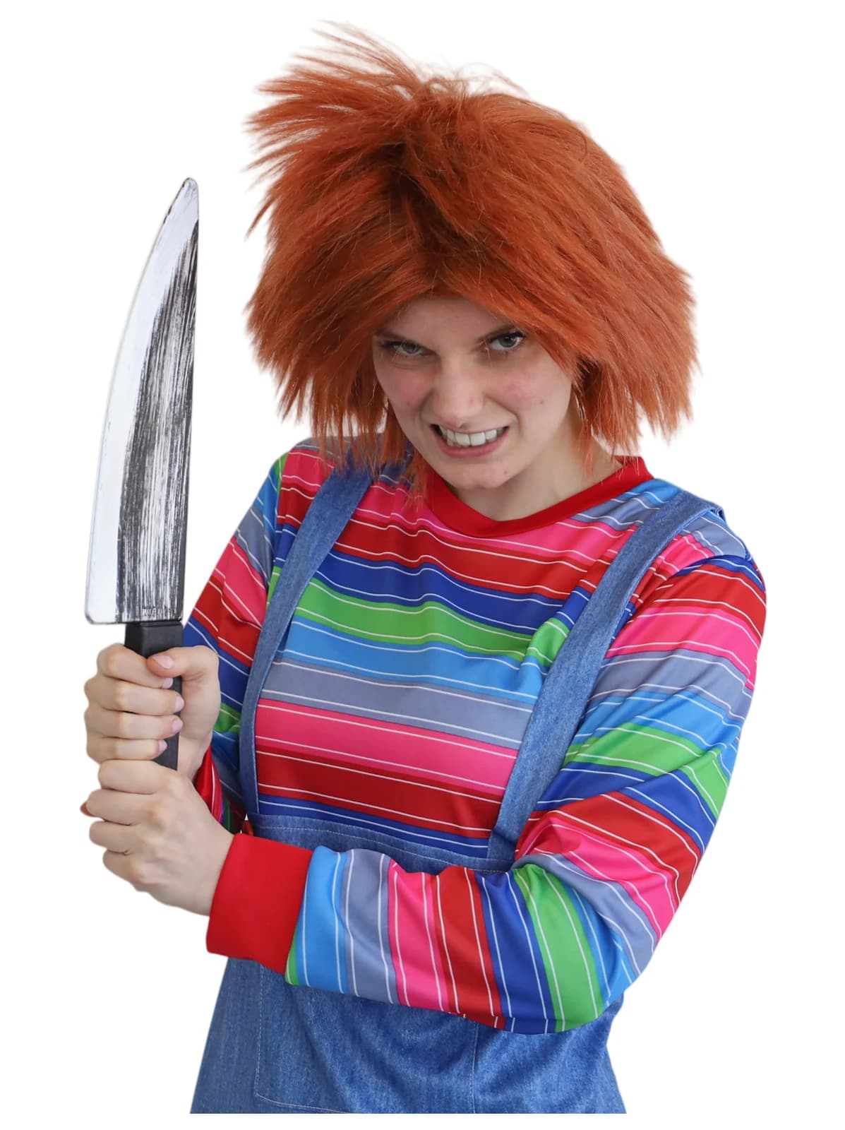 Adults Crazy Doll Dress Costume, view 4