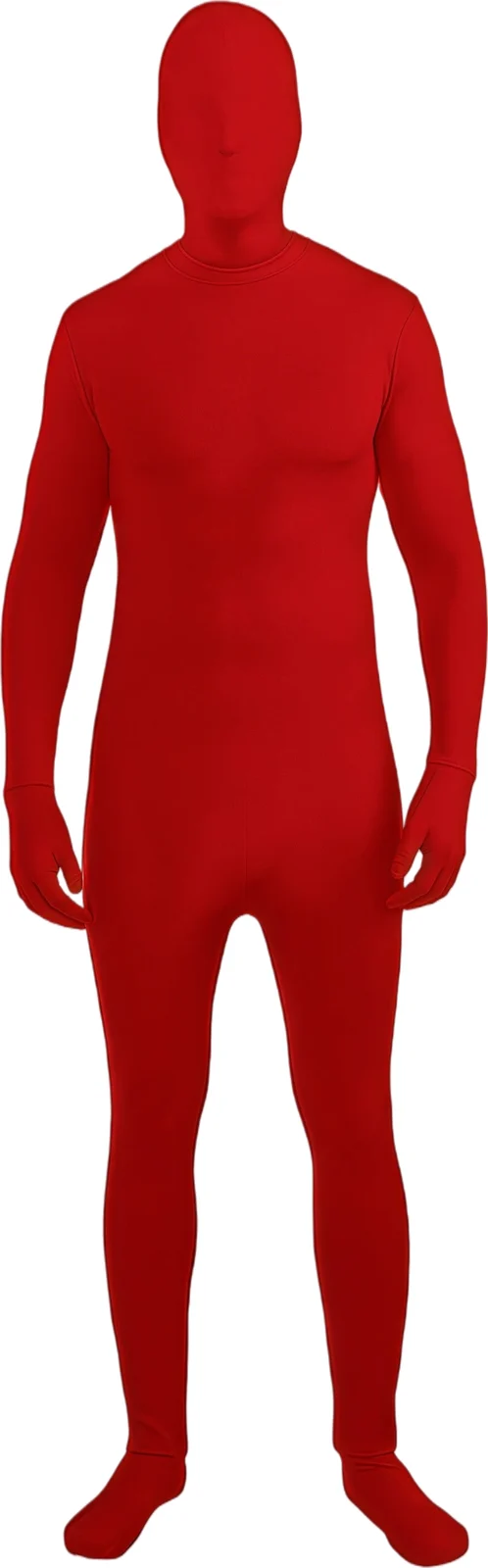 Adults Red Invisible Man Costume, view 2