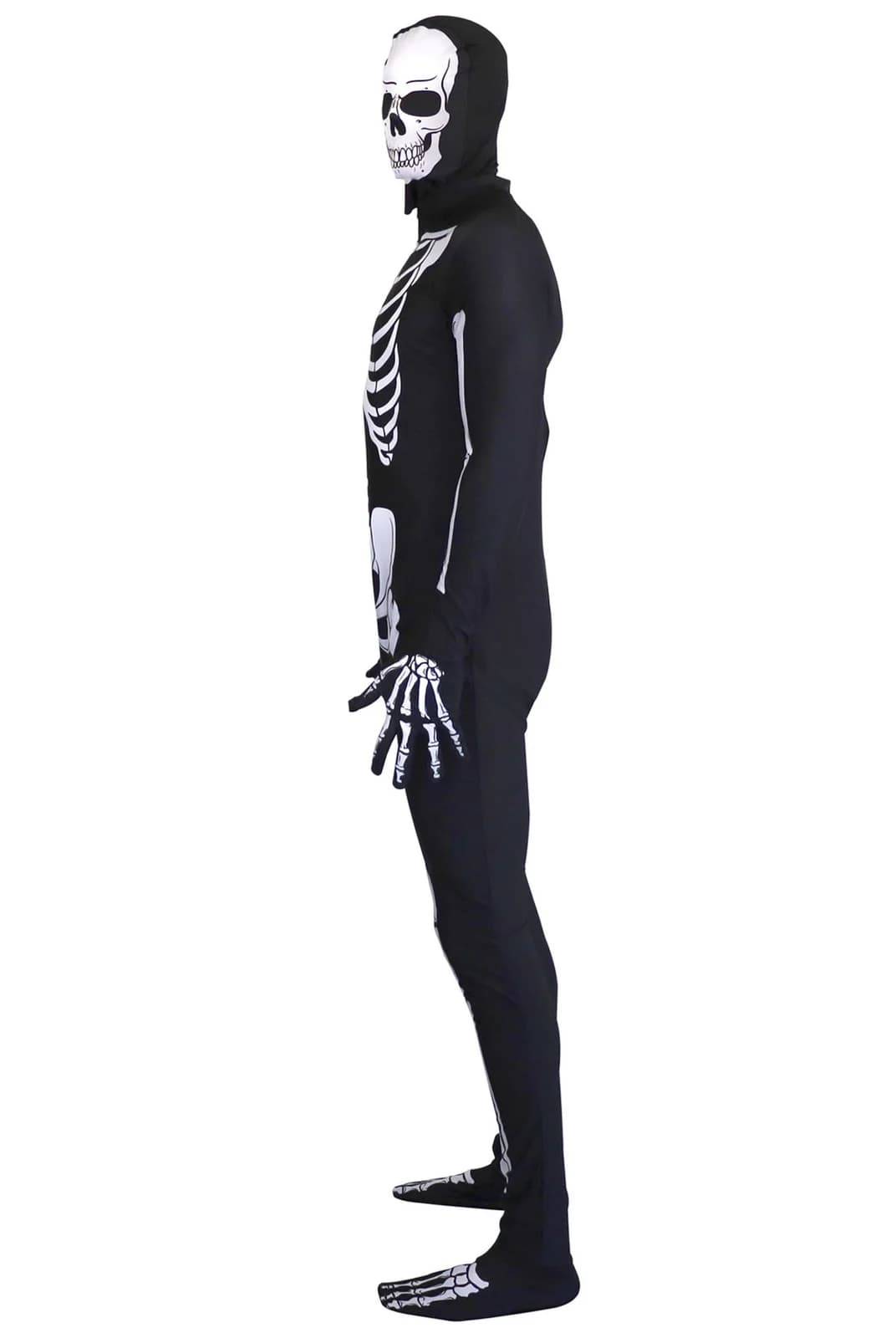 Adults Invisible Skeleton Suit Costume, view 3