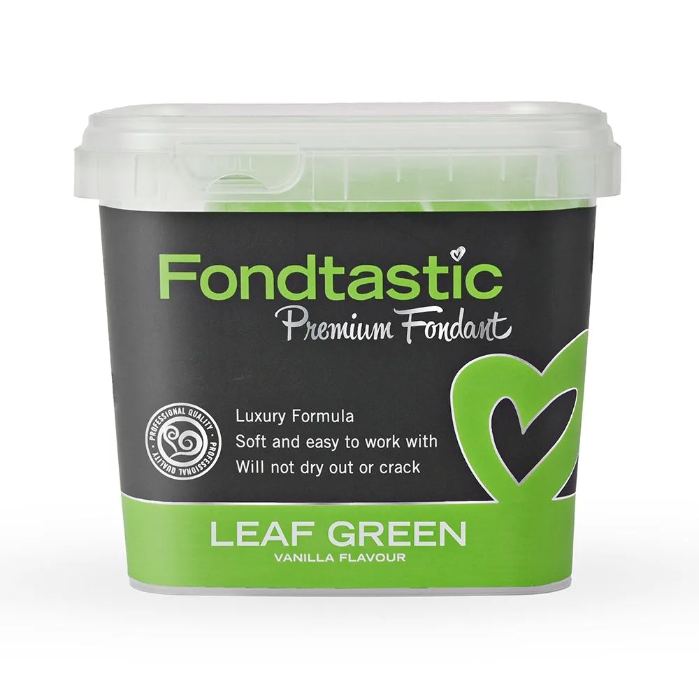 Fondtastic Premium Fondant - Leaf Green (1 kg)