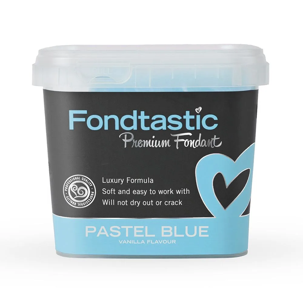 Fondtastic Premium Fondant - Pastel Blue (1 kg)