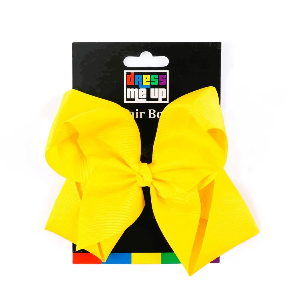 Yellow Hair Bow (15 cm)