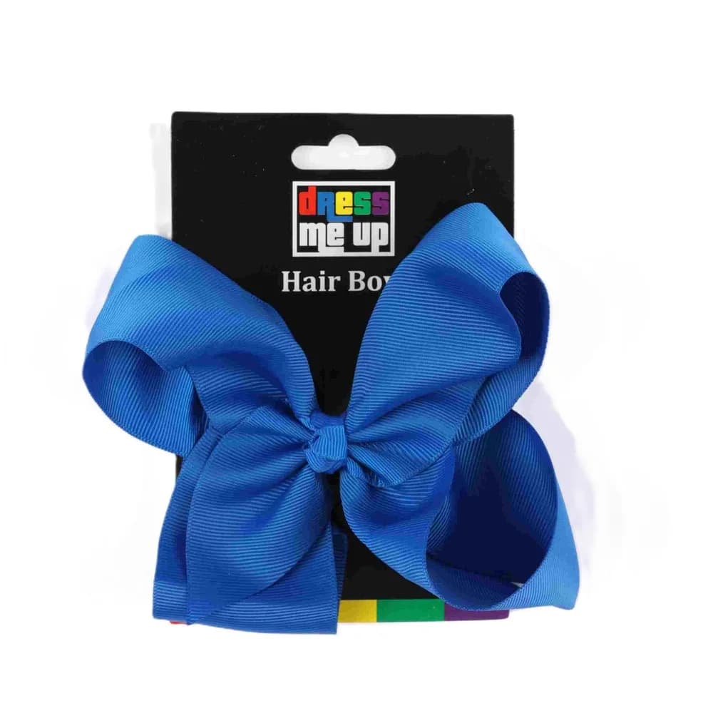 Blue Hair Bow (15 cm)