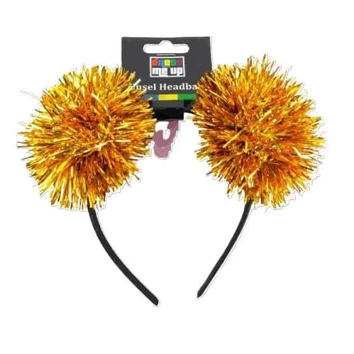 Yellow Tinsel Headband