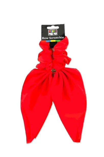 Red Bow Scrunchie