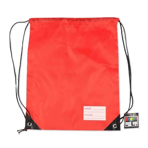 Red Drawstring Bag (34x42 cm)