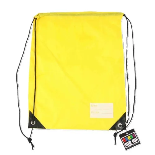 Yellow Drawstring Bag (34x42 cm)