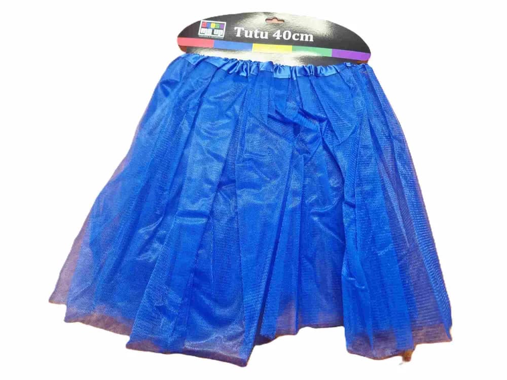 Blue Unlined Tutu (40 cm)
