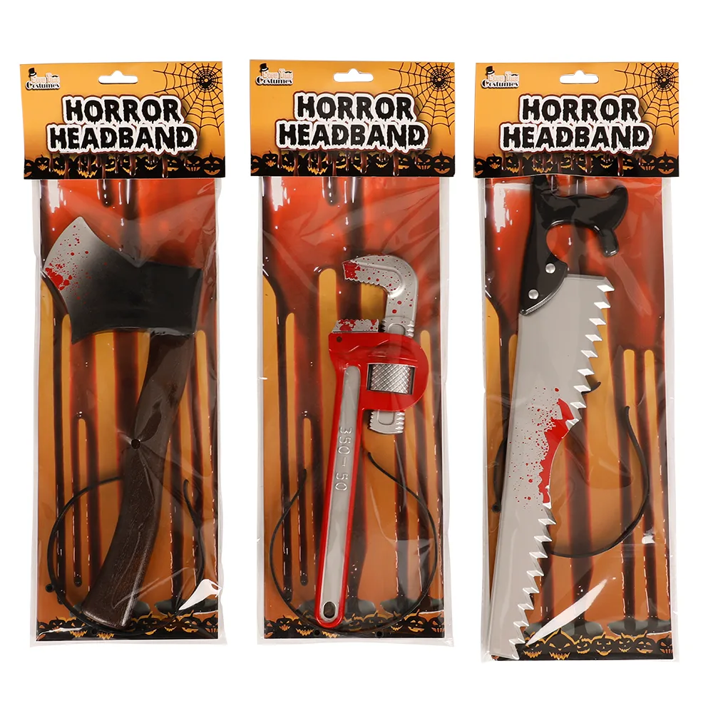 Weapon Through Head Headband (Assorted) - alternate view 1
