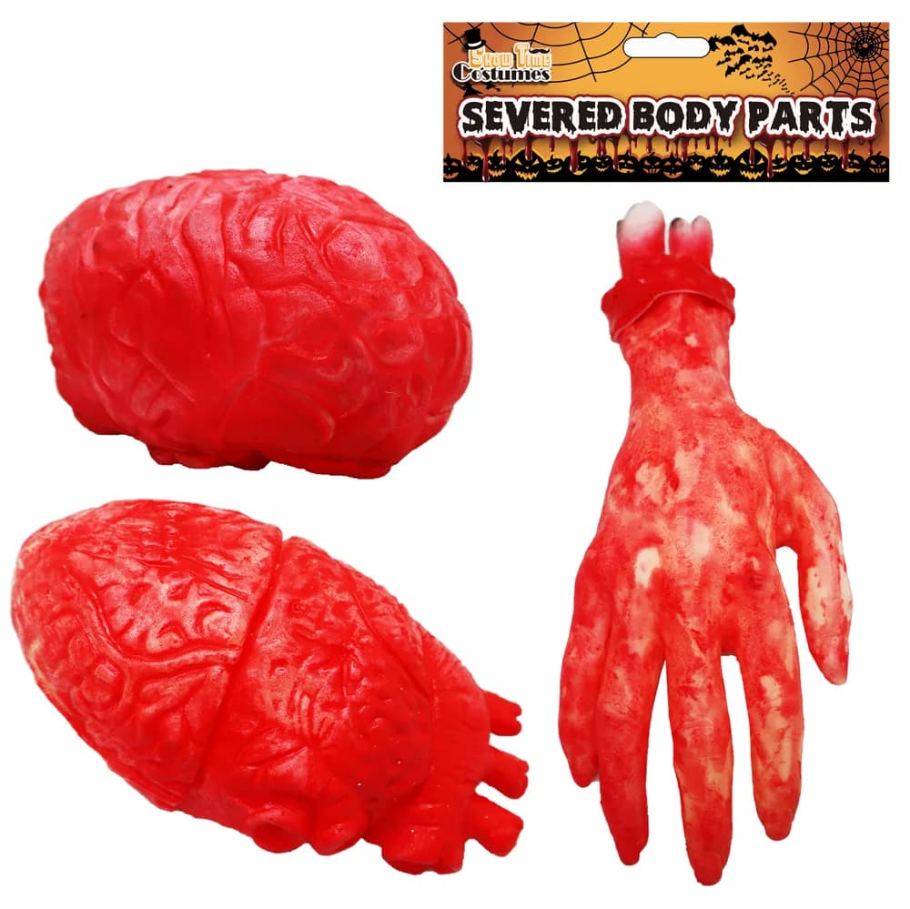 Bloody Body Parts in Tray