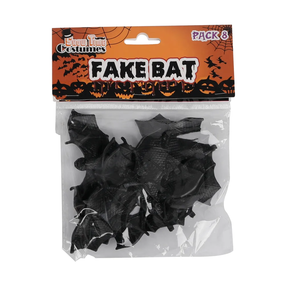 Fake Black Bats 8cm - Pk 8