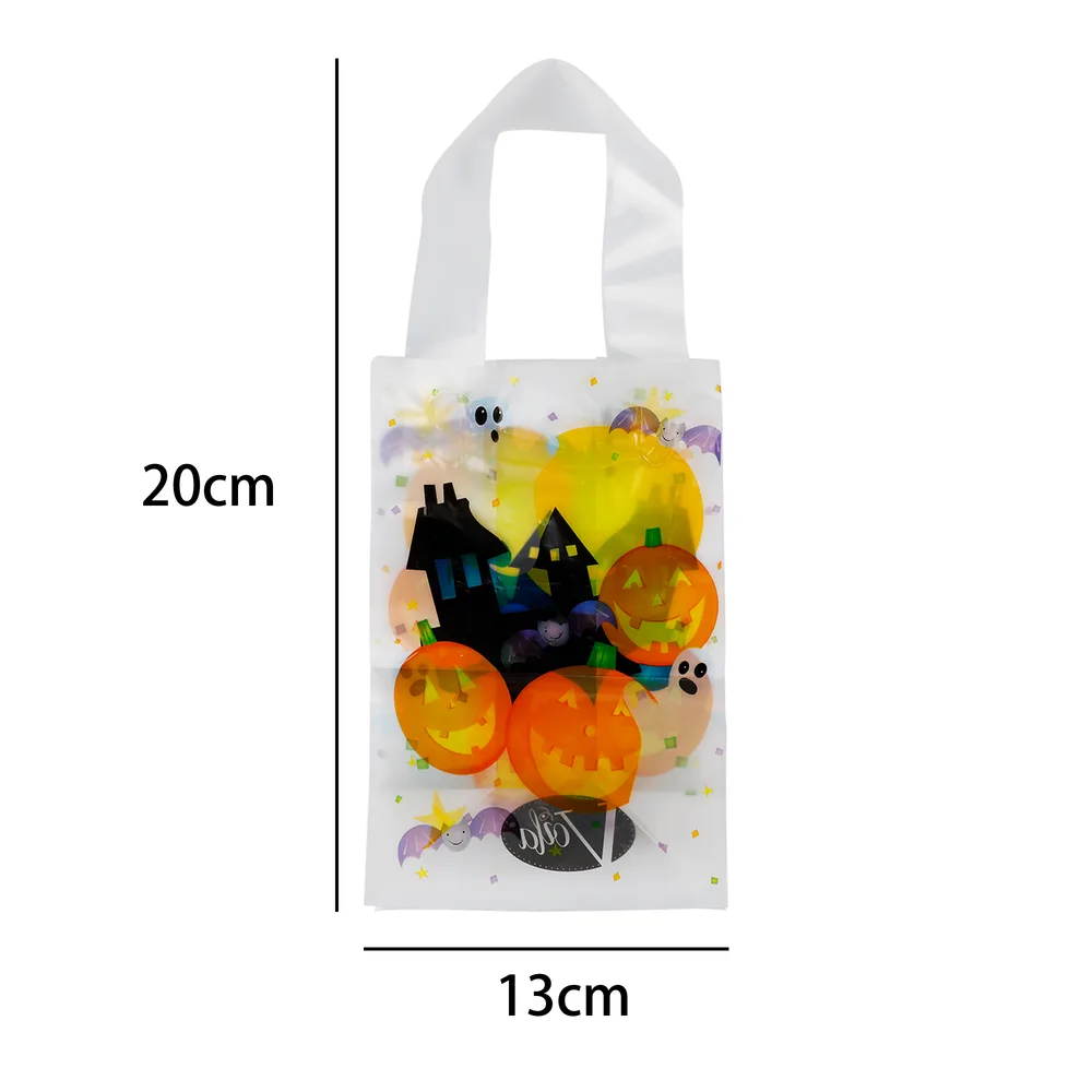 Trick or Treat Party Bags - Pk 6 (Assorted) - alternate view 2