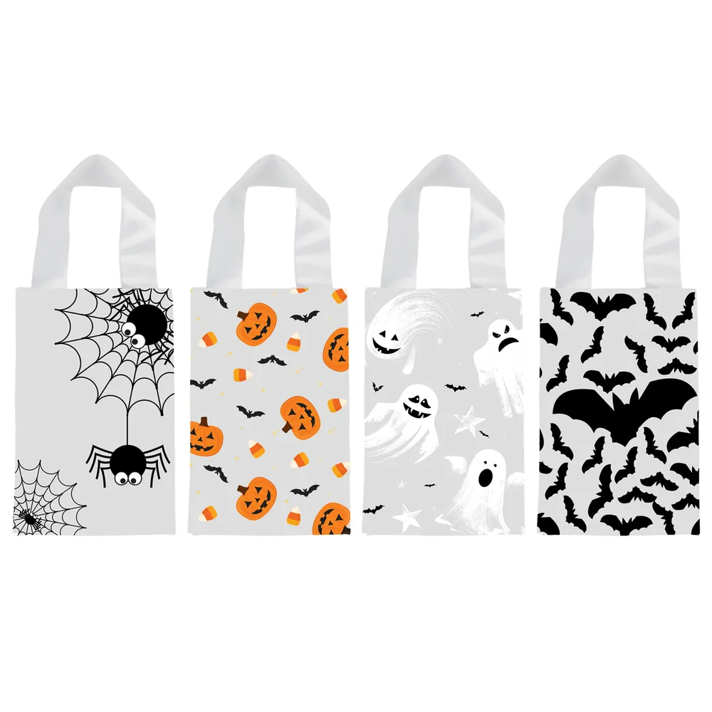 Trick or Treat Party Bags - Pk 6 (1 Pack Supplied - Assorted Designs)