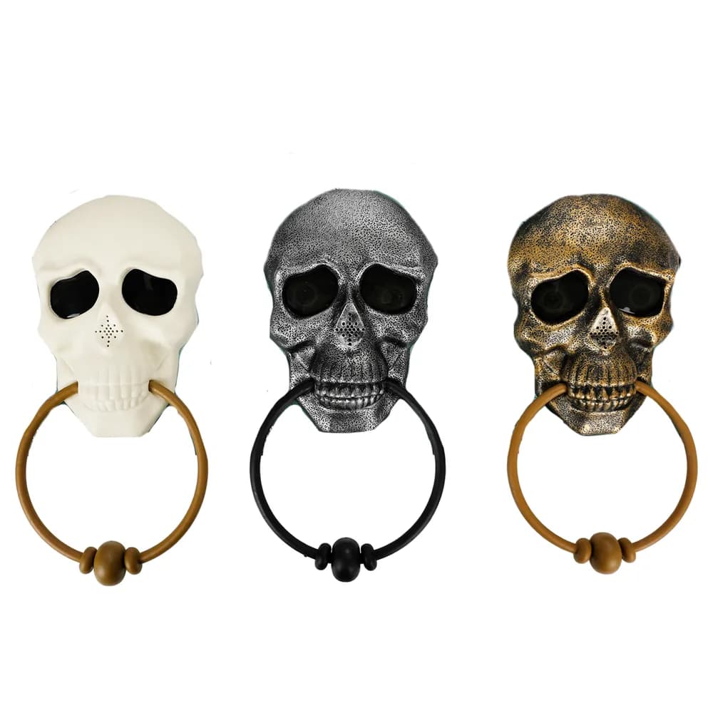 Animated Skull Door Knocker (Assorted)