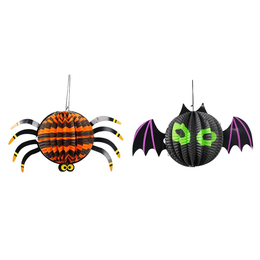 Hanging Paper Decoration 28cm (1 Supplied - Assorted Designs)