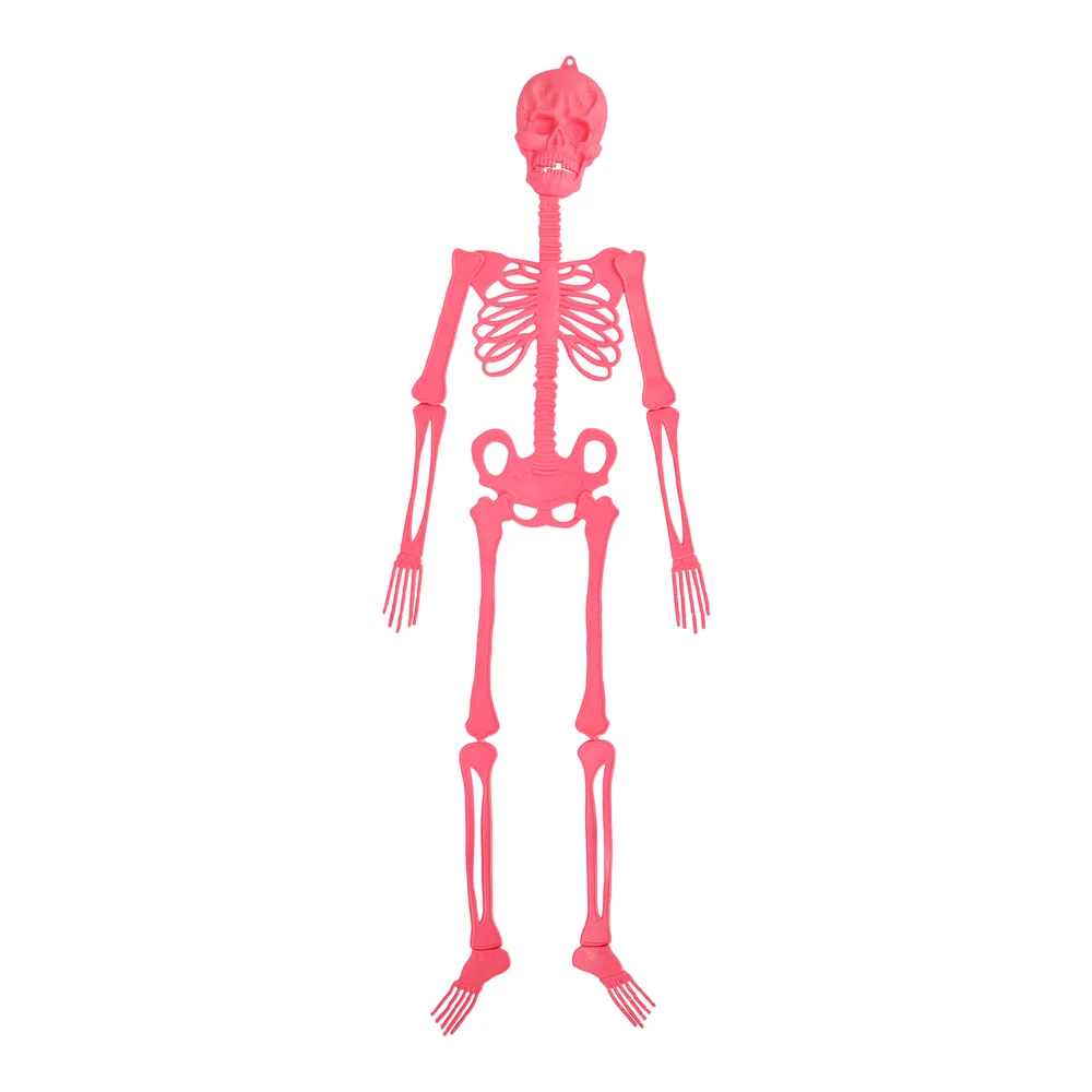 Hanging Pink Skeleton 150cm
