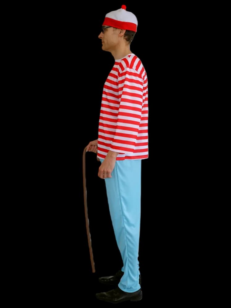 Where's Walter Costume - Adults
