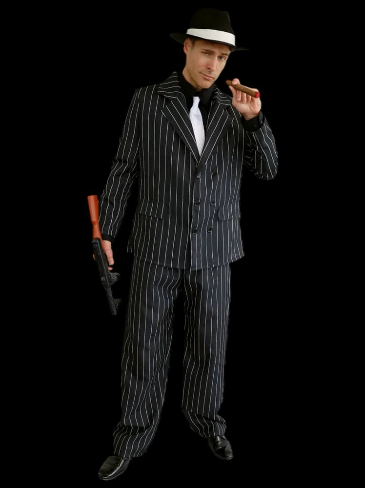 1920s Gangster Suit Costume - Adults