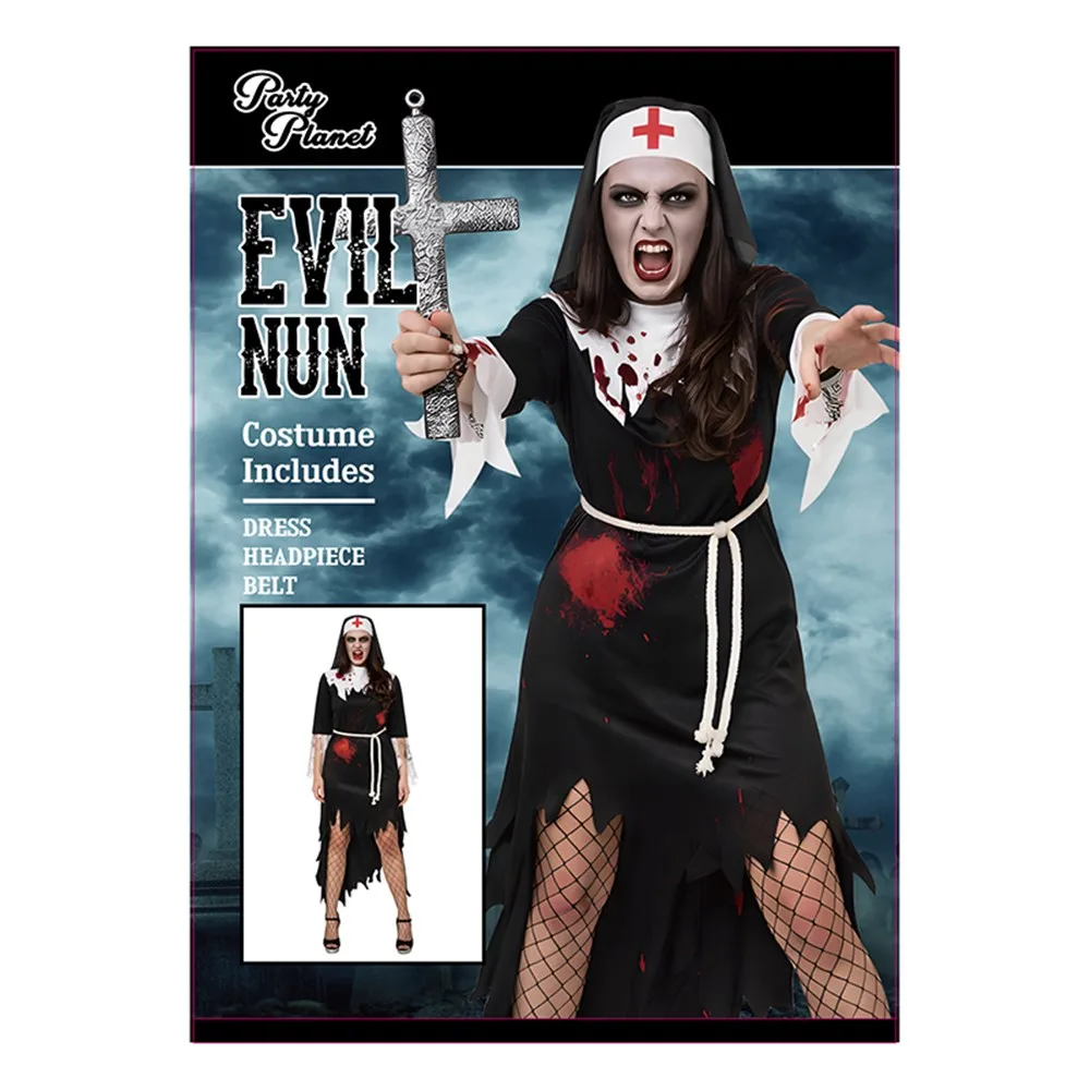 Evil Nun Costume - Adults