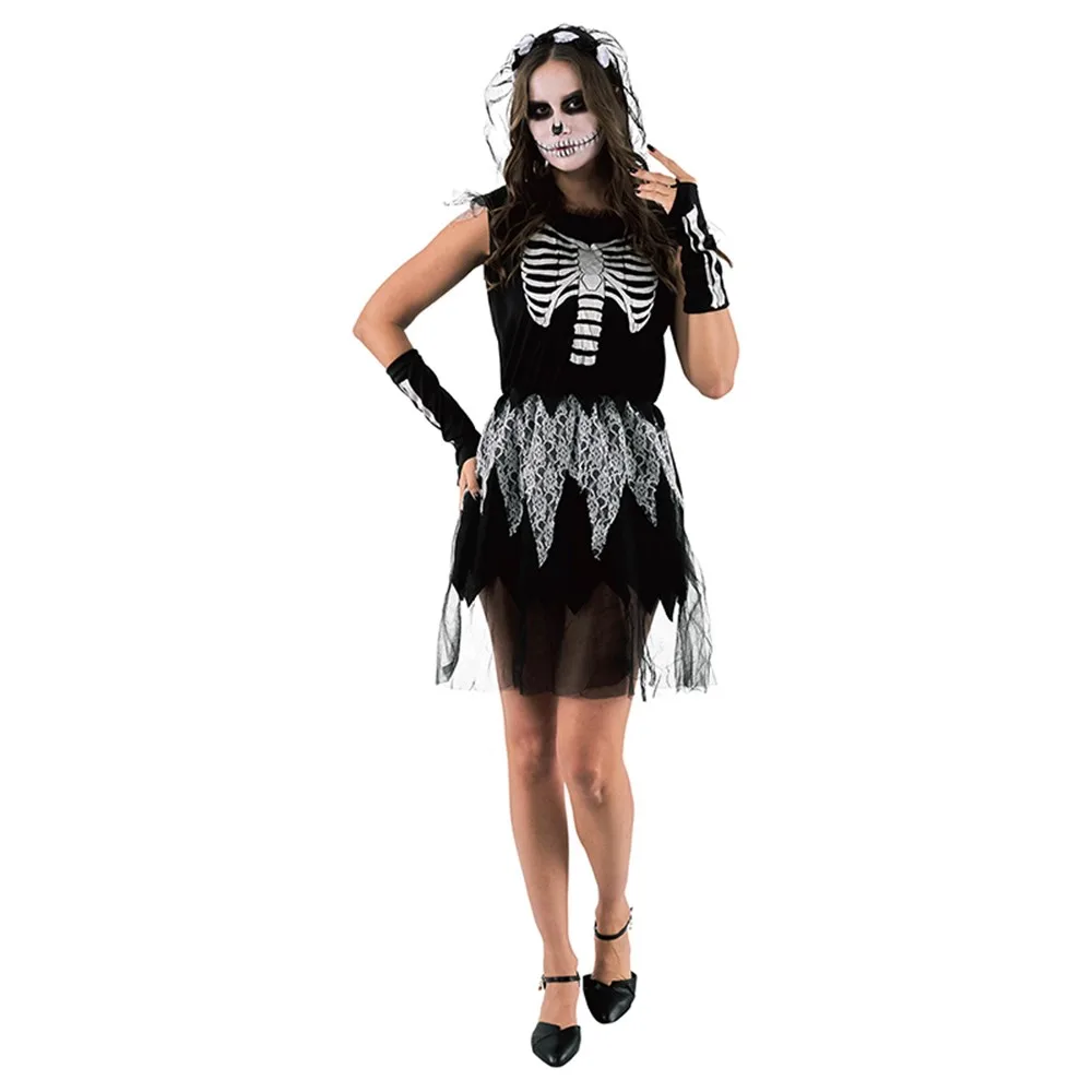 Adults Skeleton Bride Costume