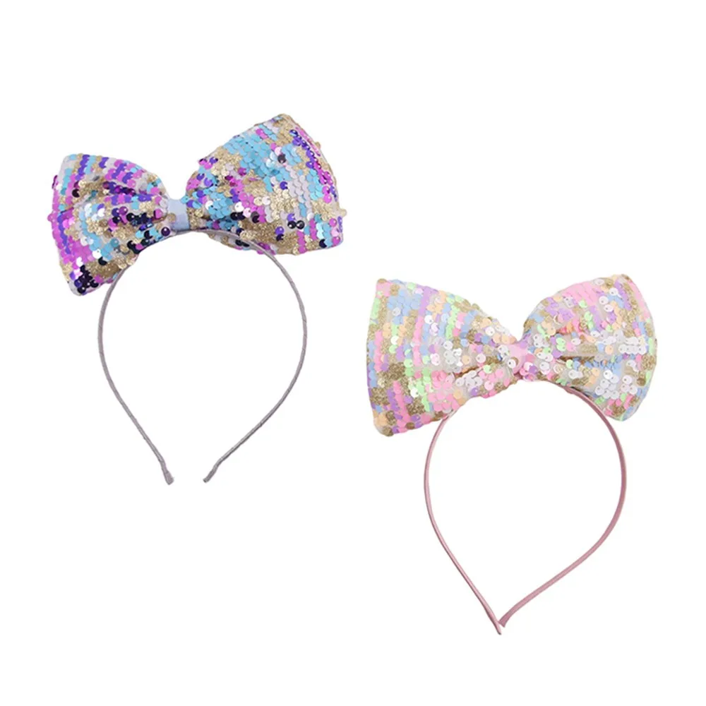 Sparkle Bow Headband (1 Supplied - Assorted Colours)