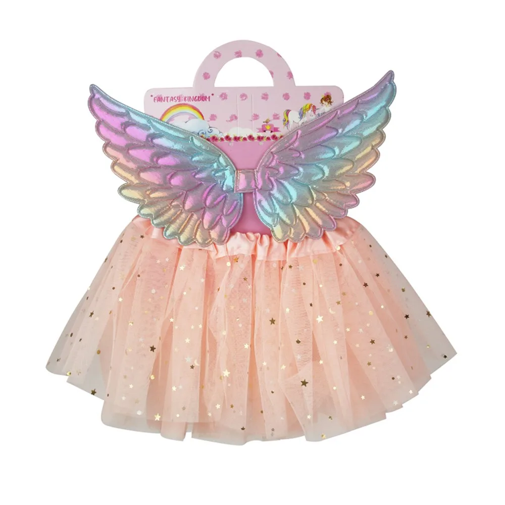 Toddler Coral Wings & Tutu Set (12-24 months)