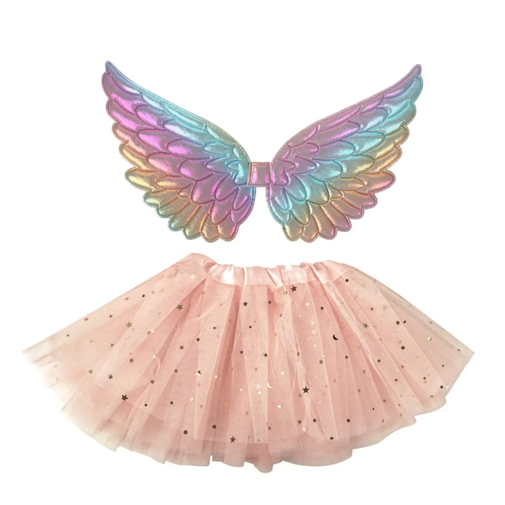 Toddler Coral Wings & Tutu Set (12-24 months)