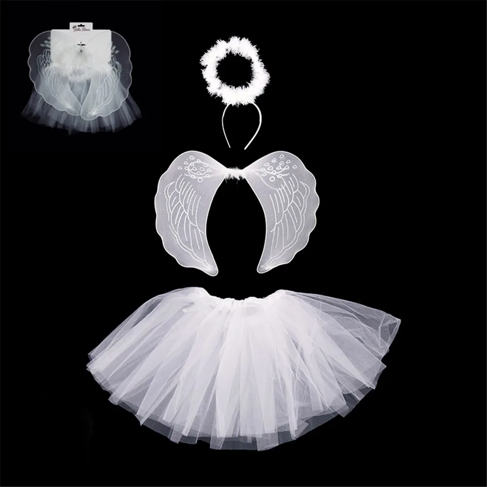 Instant Angel Kit - Halo, Wings & Tutu