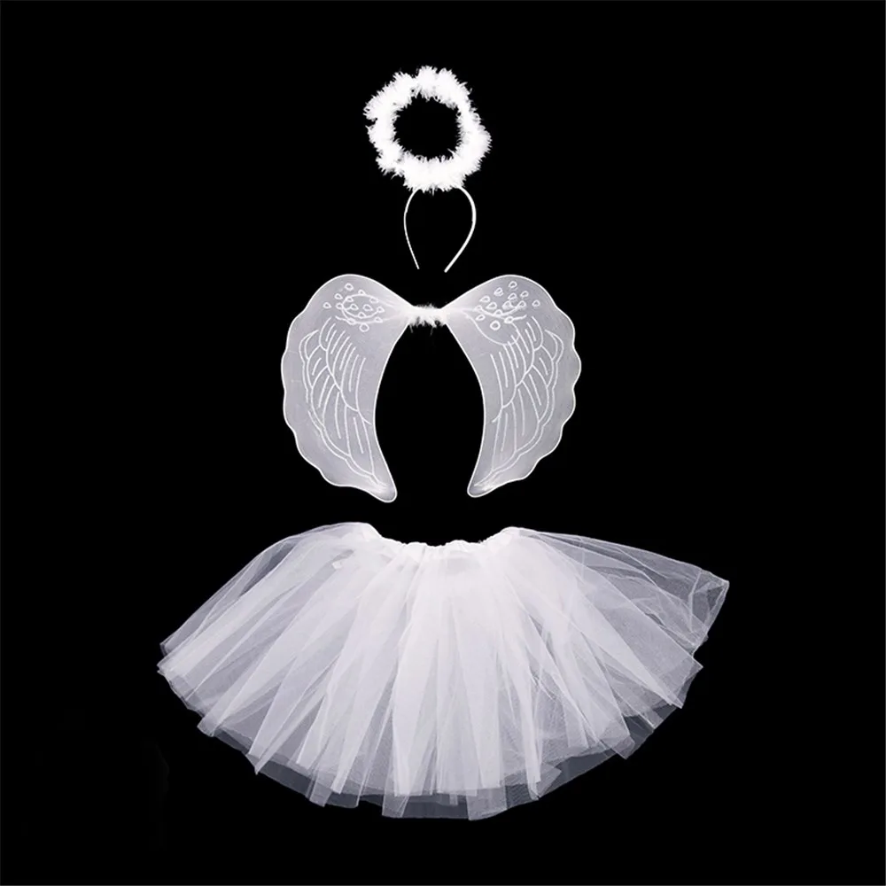 Instant Angel Kit - Halo, Wings & Tutu