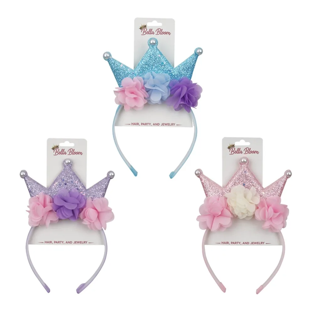 Princess Tiara Headband - Assorted