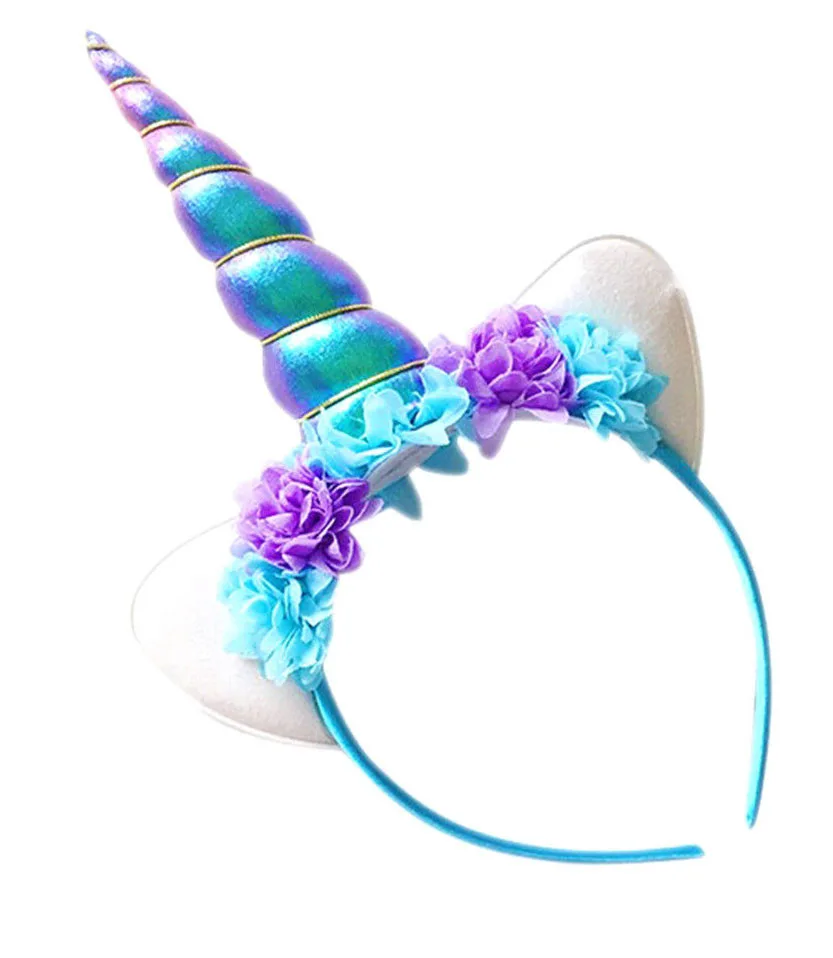 Unicorn Wig with Horn Headband