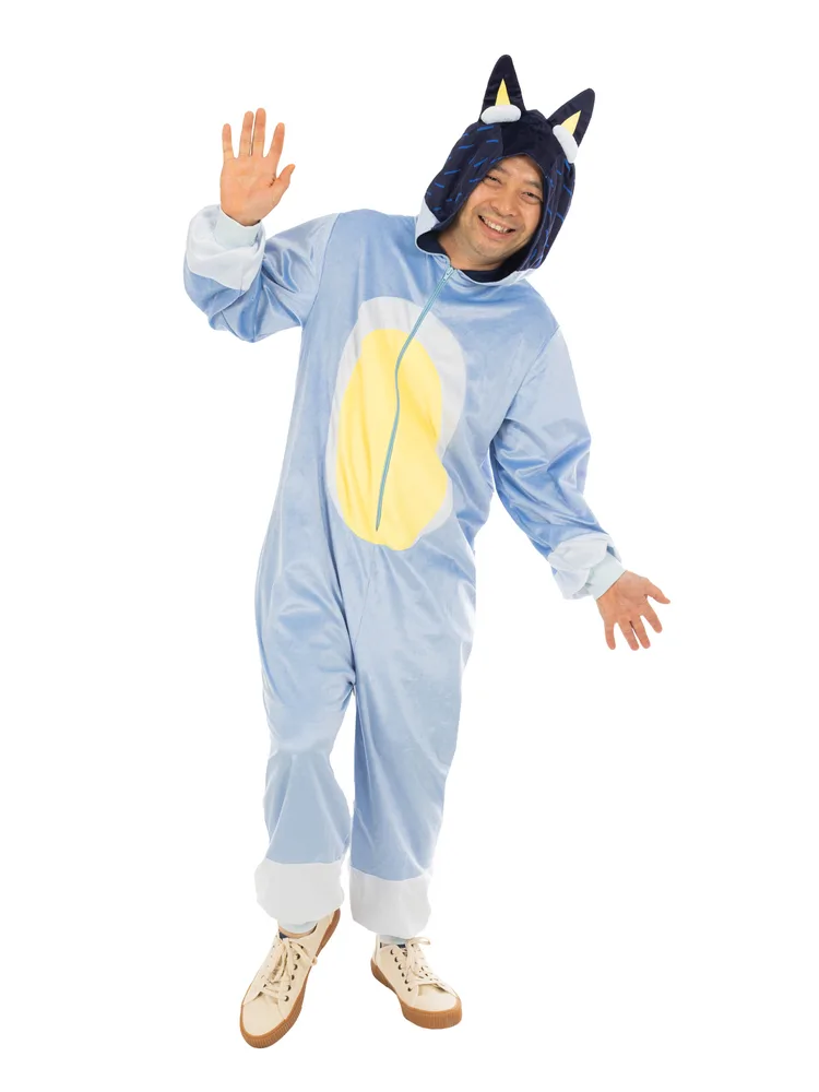 Bluey Bandit 'Dad' Onesie Costume - Adults