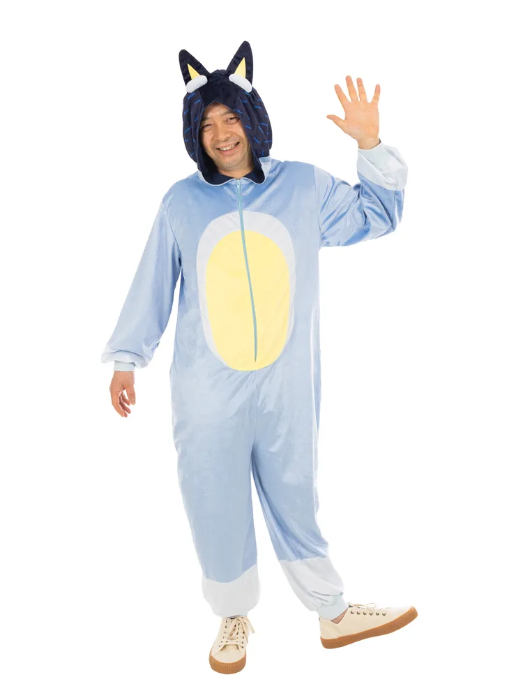 Bluey Bandit 'Dad' Onesie Costume - Adults