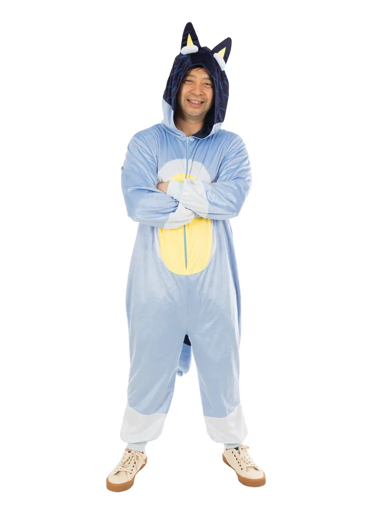 Bluey Bandit 'Dad' Onesie Costume - Adults